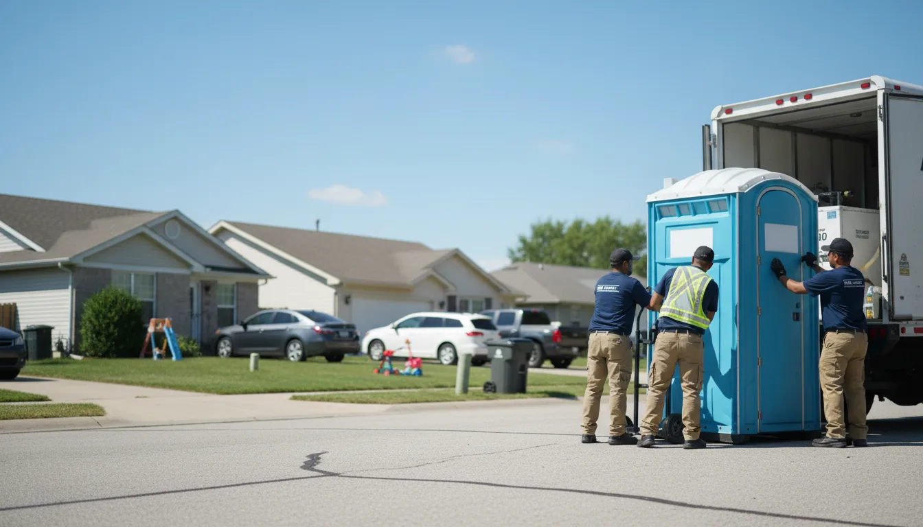 Standard Porta Potty Rentals in Bellflower, IL near me